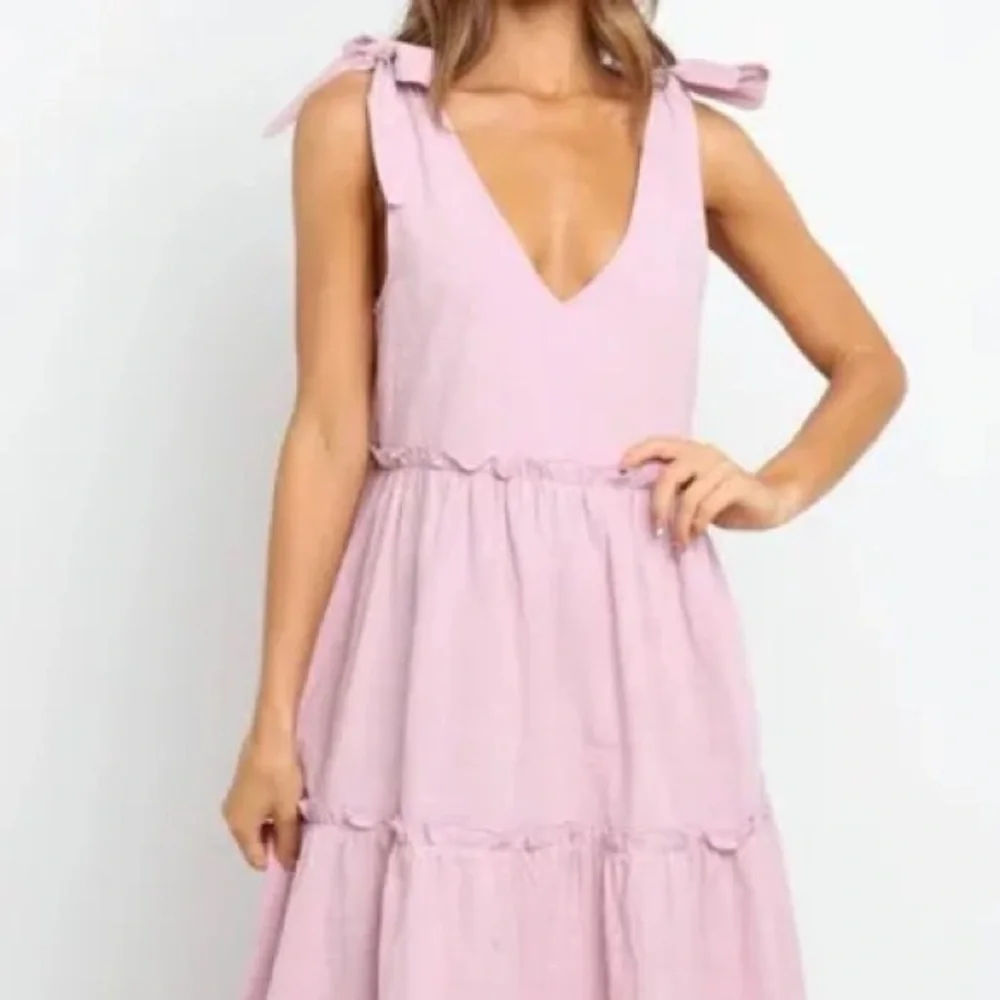 NWT Petal & Pup Erenda Lilac Sleeveless Tiered Dress - Picture 2 of 14